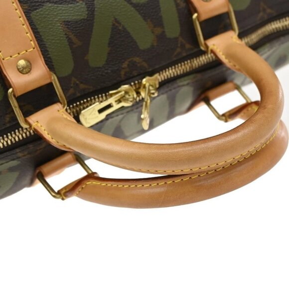 LOUIS VUITTON Keepall 50 Travel Hand Bag Monogram Graffiti BN KI M92196 332RF579 - Picture 8 of 15